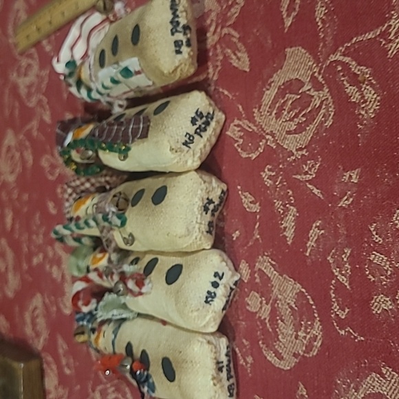 Handmade Primitive Slender/Pencil Snowman Lot of 5 - Picture 5 of 7